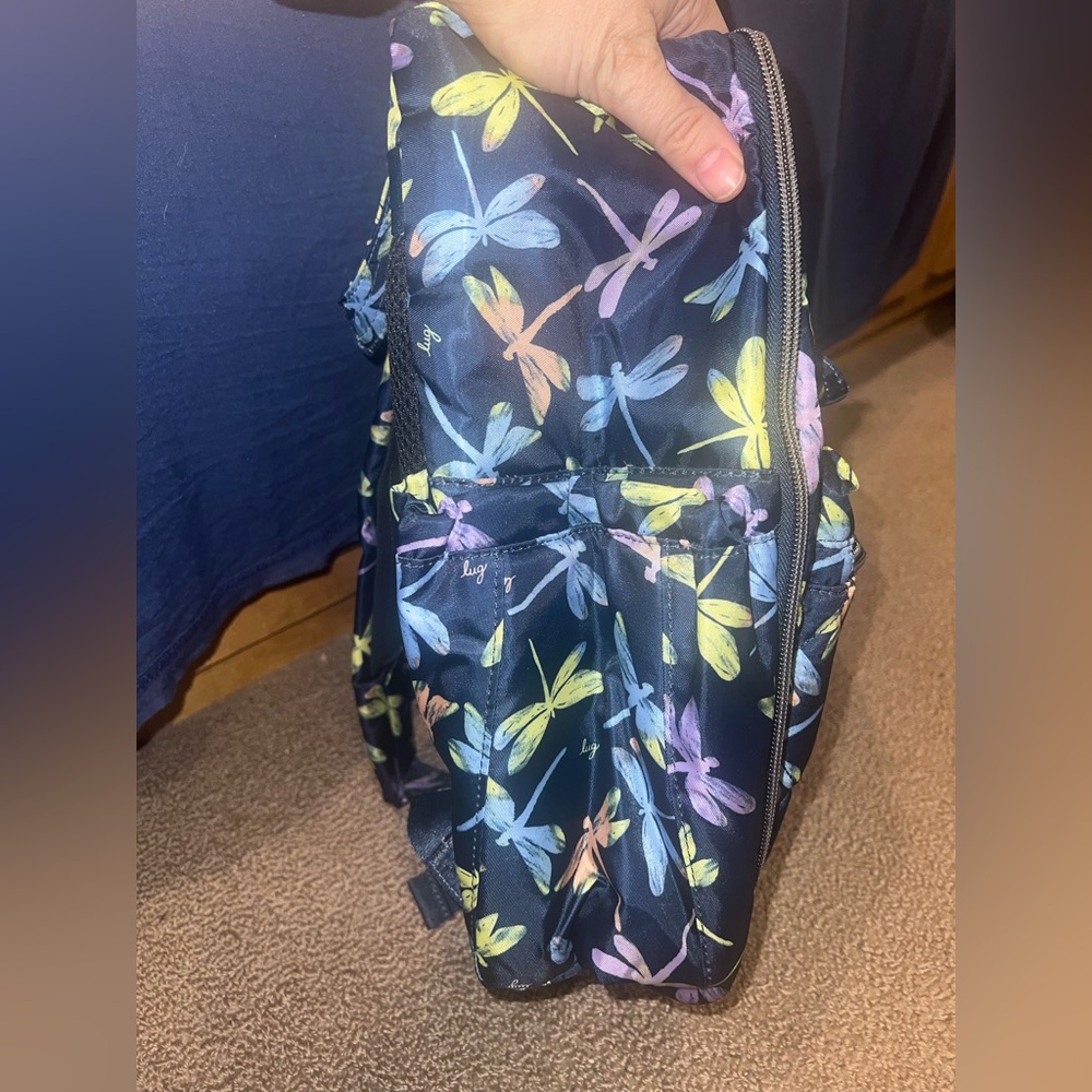 LUG Voyager Backpack/Tote in Dragonfly IcePop NWT - Picture 5 of 11